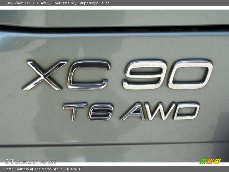 Silver Metallic / Taupe/Light Taupe 2004 Volvo XC90 T6 AWD