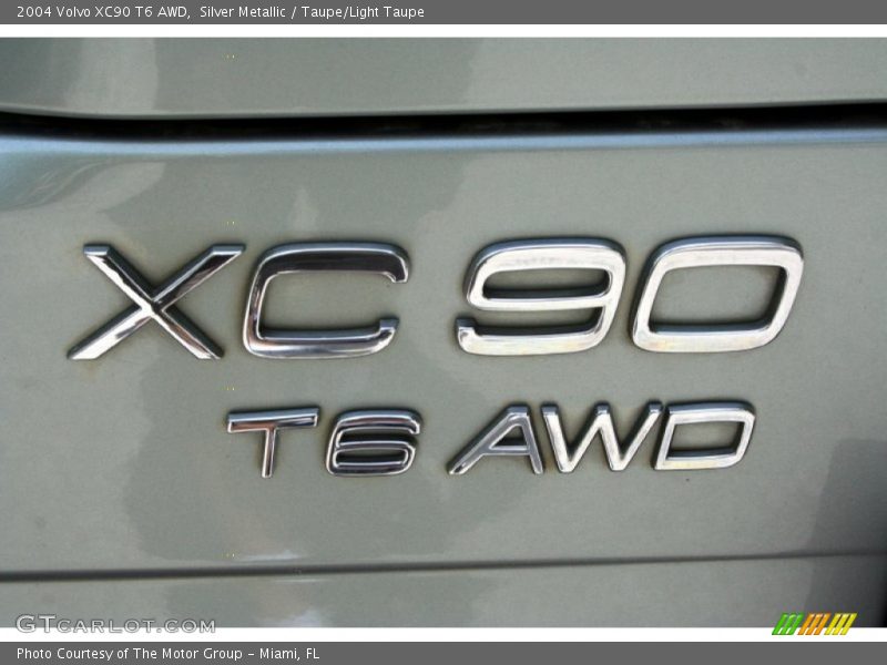 Silver Metallic / Taupe/Light Taupe 2004 Volvo XC90 T6 AWD