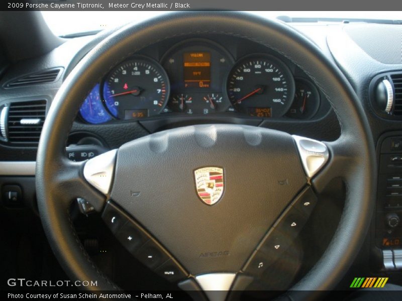 Meteor Grey Metallic / Black 2009 Porsche Cayenne Tiptronic