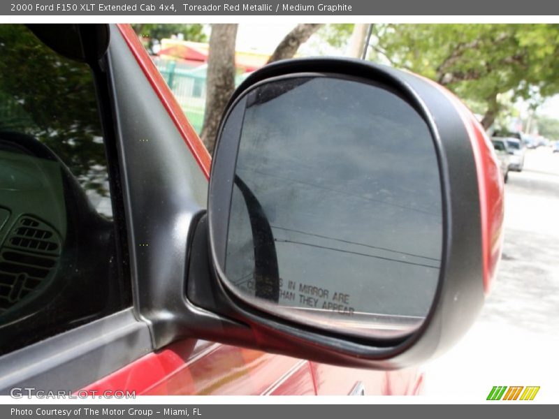 Toreador Red Metallic / Medium Graphite 2000 Ford F150 XLT Extended Cab 4x4