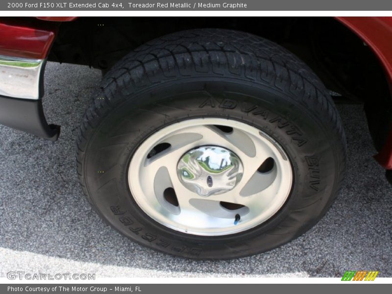 Toreador Red Metallic / Medium Graphite 2000 Ford F150 XLT Extended Cab 4x4