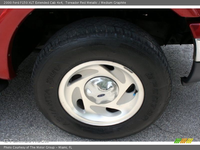 Toreador Red Metallic / Medium Graphite 2000 Ford F150 XLT Extended Cab 4x4