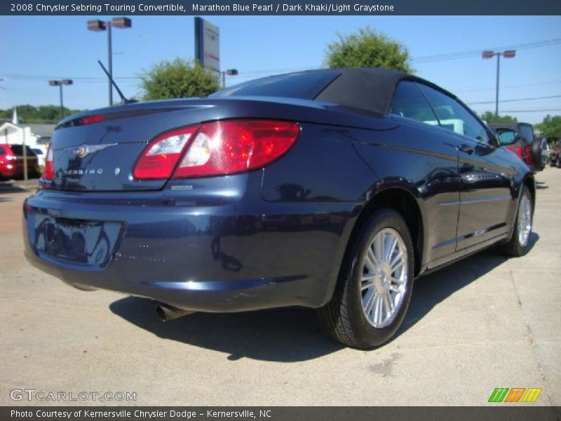  2008 Sebring Touring Convertible Marathon Blue Pearl