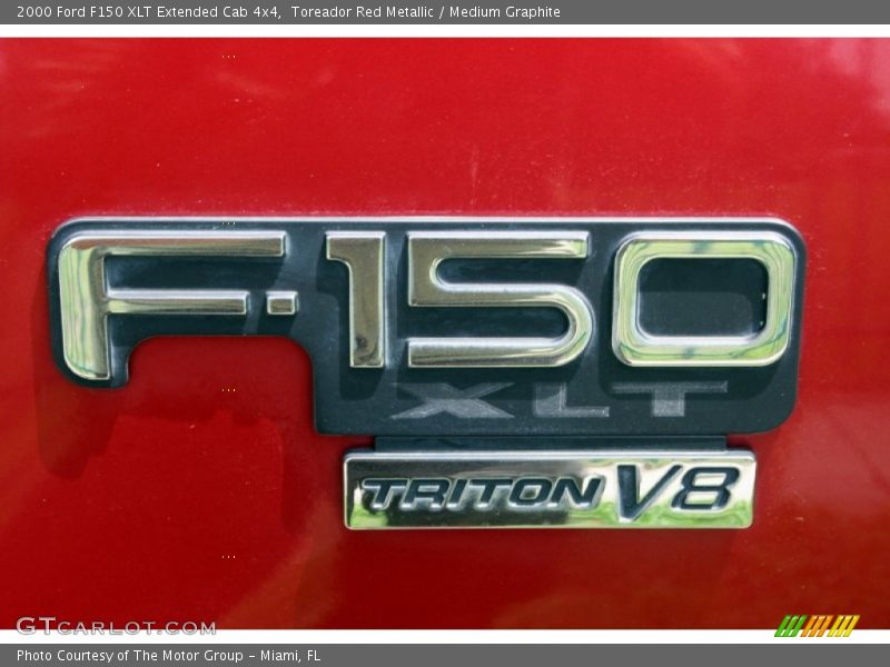 Toreador Red Metallic / Medium Graphite 2000 Ford F150 XLT Extended Cab 4x4