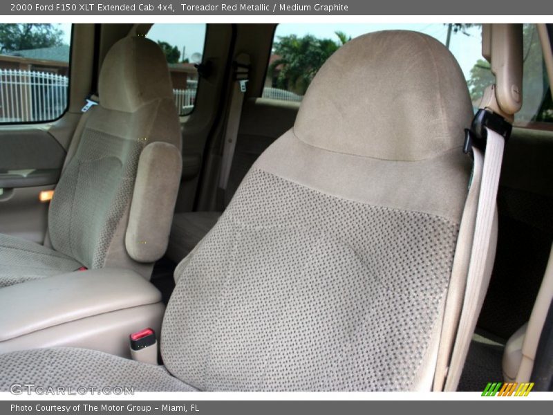Toreador Red Metallic / Medium Graphite 2000 Ford F150 XLT Extended Cab 4x4