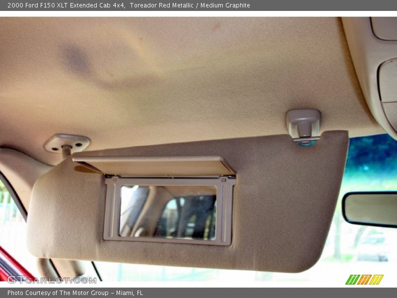 Toreador Red Metallic / Medium Graphite 2000 Ford F150 XLT Extended Cab 4x4