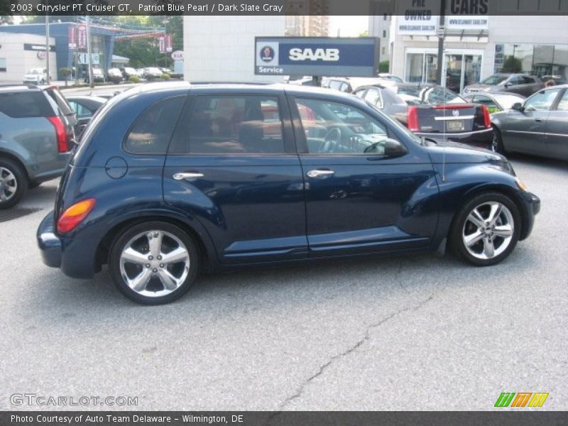 Patriot Blue Pearl / Dark Slate Gray 2003 Chrysler PT Cruiser GT