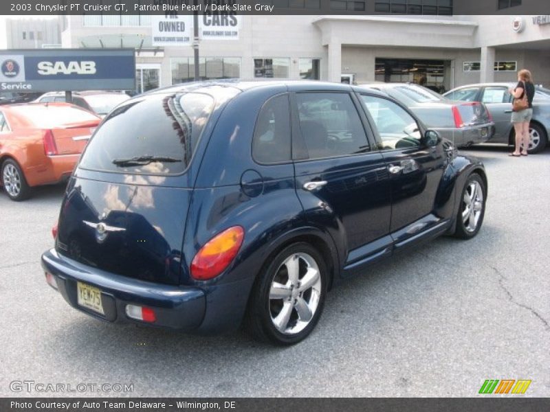 Patriot Blue Pearl / Dark Slate Gray 2003 Chrysler PT Cruiser GT