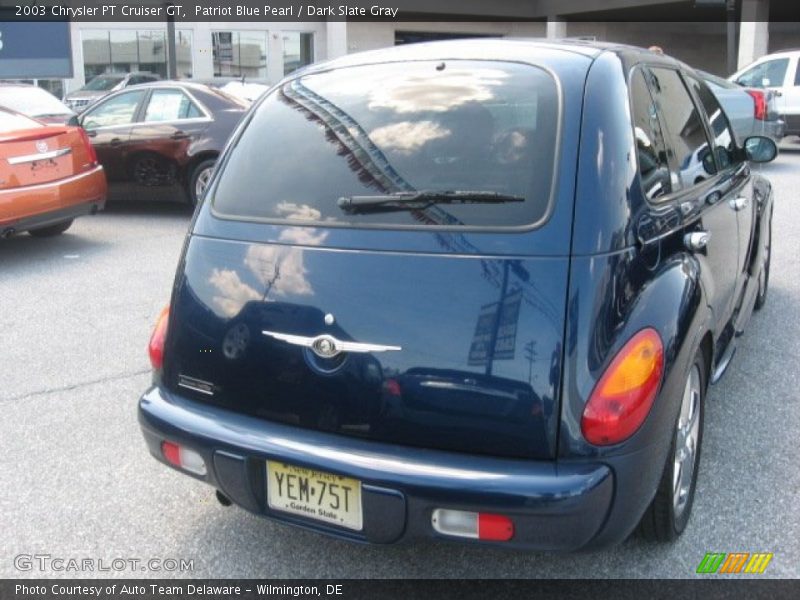 Patriot Blue Pearl / Dark Slate Gray 2003 Chrysler PT Cruiser GT