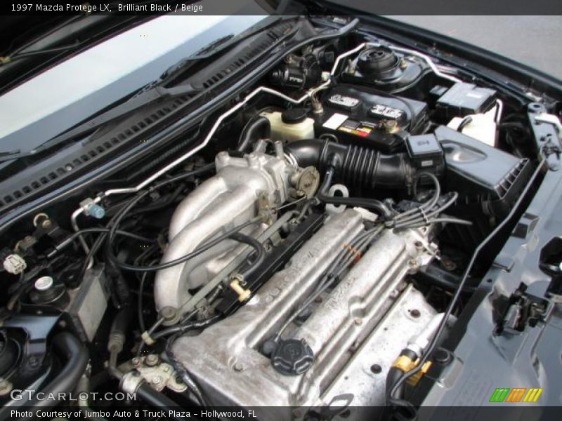  1997 Protege LX Engine - 1.5 Liter DOHC 16-Valve 4 Cylinder