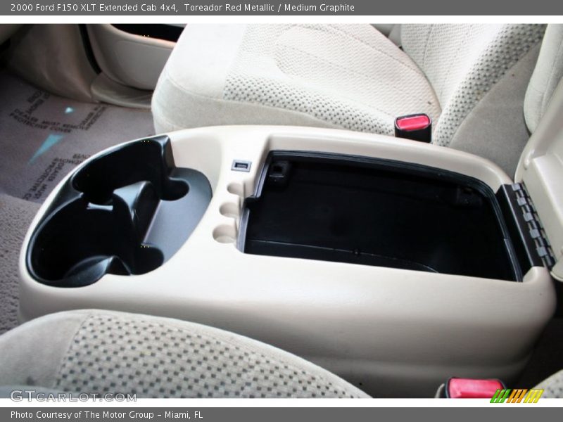 Toreador Red Metallic / Medium Graphite 2000 Ford F150 XLT Extended Cab 4x4