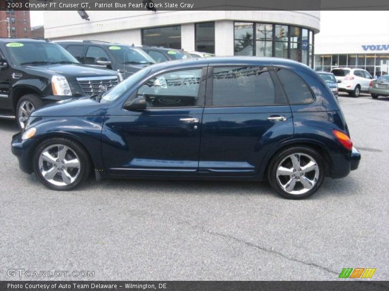 Patriot Blue Pearl / Dark Slate Gray 2003 Chrysler PT Cruiser GT