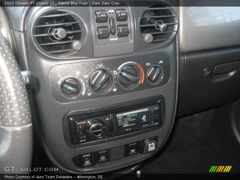 Patriot Blue Pearl / Dark Slate Gray 2003 Chrysler PT Cruiser GT