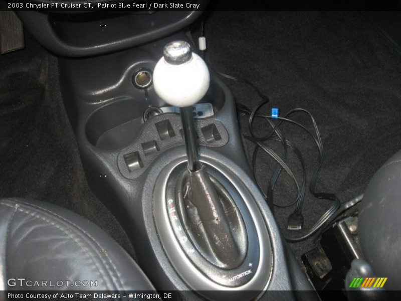 Patriot Blue Pearl / Dark Slate Gray 2003 Chrysler PT Cruiser GT