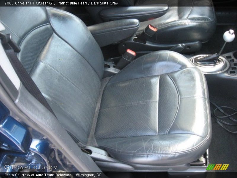 Patriot Blue Pearl / Dark Slate Gray 2003 Chrysler PT Cruiser GT