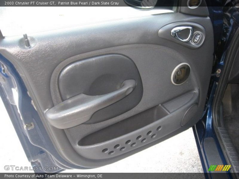 Patriot Blue Pearl / Dark Slate Gray 2003 Chrysler PT Cruiser GT