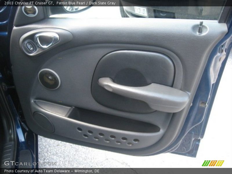 Patriot Blue Pearl / Dark Slate Gray 2003 Chrysler PT Cruiser GT