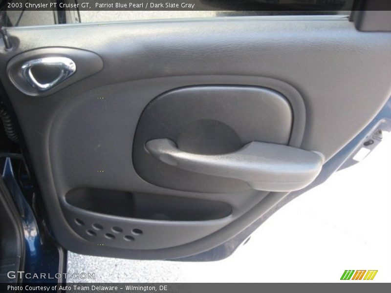 Patriot Blue Pearl / Dark Slate Gray 2003 Chrysler PT Cruiser GT