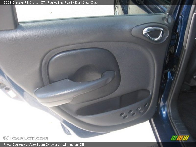 Patriot Blue Pearl / Dark Slate Gray 2003 Chrysler PT Cruiser GT