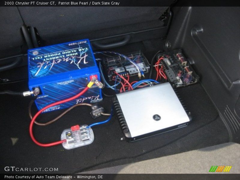 Patriot Blue Pearl / Dark Slate Gray 2003 Chrysler PT Cruiser GT