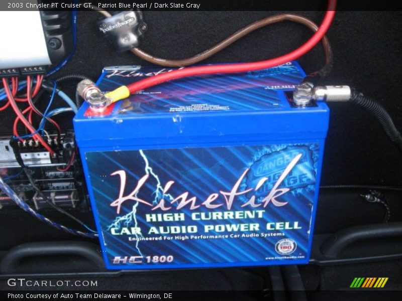 Patriot Blue Pearl / Dark Slate Gray 2003 Chrysler PT Cruiser GT