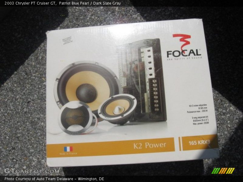 Patriot Blue Pearl / Dark Slate Gray 2003 Chrysler PT Cruiser GT
