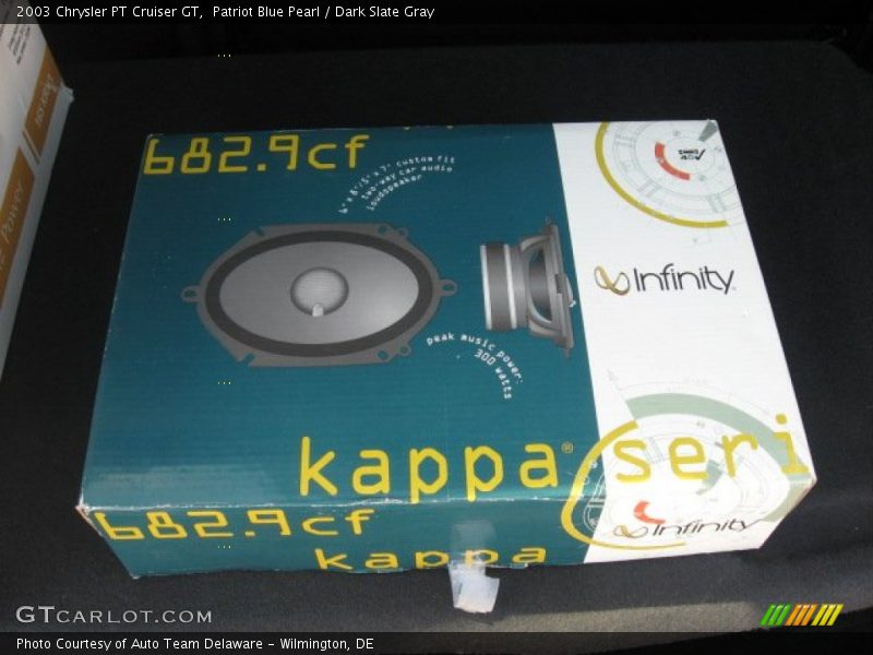 Patriot Blue Pearl / Dark Slate Gray 2003 Chrysler PT Cruiser GT