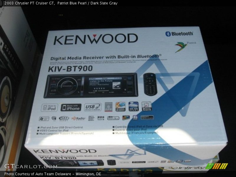Patriot Blue Pearl / Dark Slate Gray 2003 Chrysler PT Cruiser GT