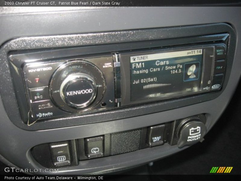 Patriot Blue Pearl / Dark Slate Gray 2003 Chrysler PT Cruiser GT