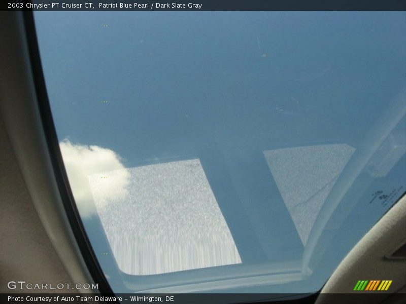 Patriot Blue Pearl / Dark Slate Gray 2003 Chrysler PT Cruiser GT