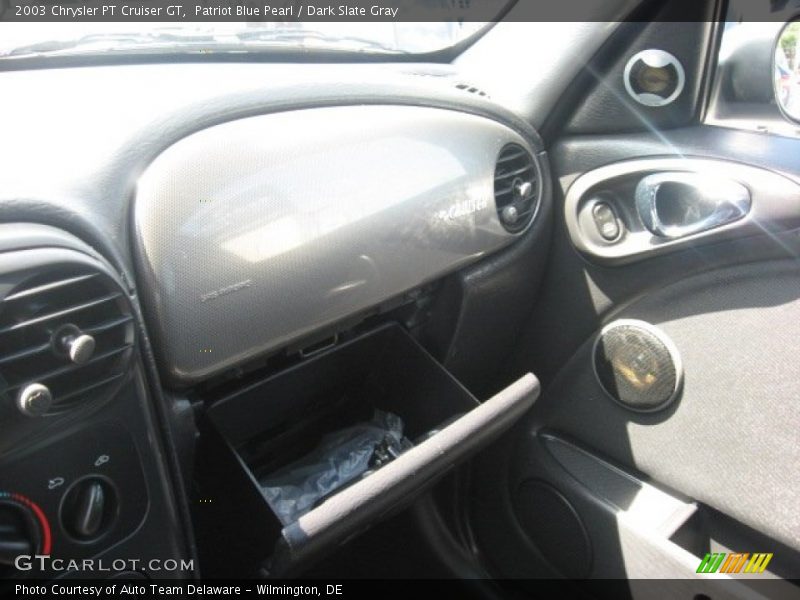 Patriot Blue Pearl / Dark Slate Gray 2003 Chrysler PT Cruiser GT