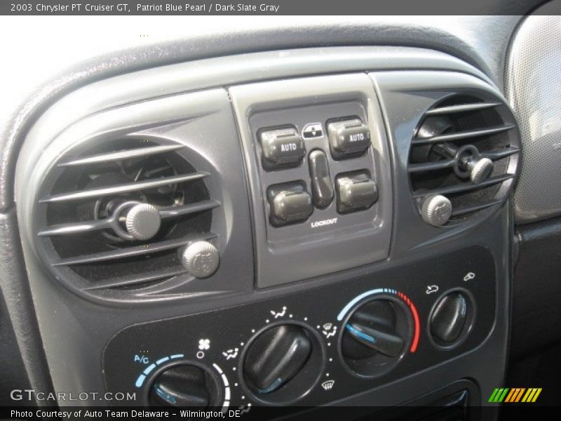 Patriot Blue Pearl / Dark Slate Gray 2003 Chrysler PT Cruiser GT