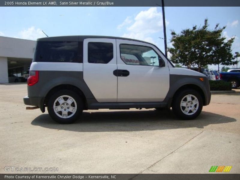 Satin Silver Metallic / Gray/Blue 2005 Honda Element LX AWD