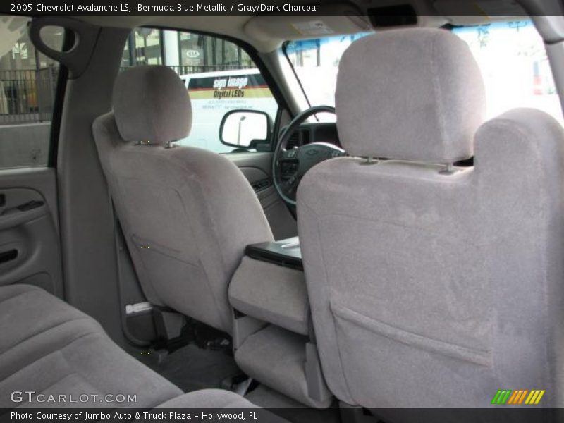 Bermuda Blue Metallic / Gray/Dark Charcoal 2005 Chevrolet Avalanche LS