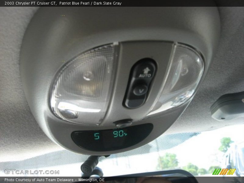 Patriot Blue Pearl / Dark Slate Gray 2003 Chrysler PT Cruiser GT