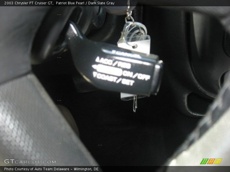 Patriot Blue Pearl / Dark Slate Gray 2003 Chrysler PT Cruiser GT