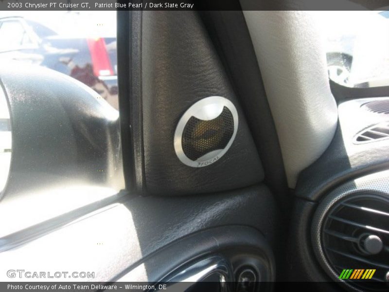 Patriot Blue Pearl / Dark Slate Gray 2003 Chrysler PT Cruiser GT