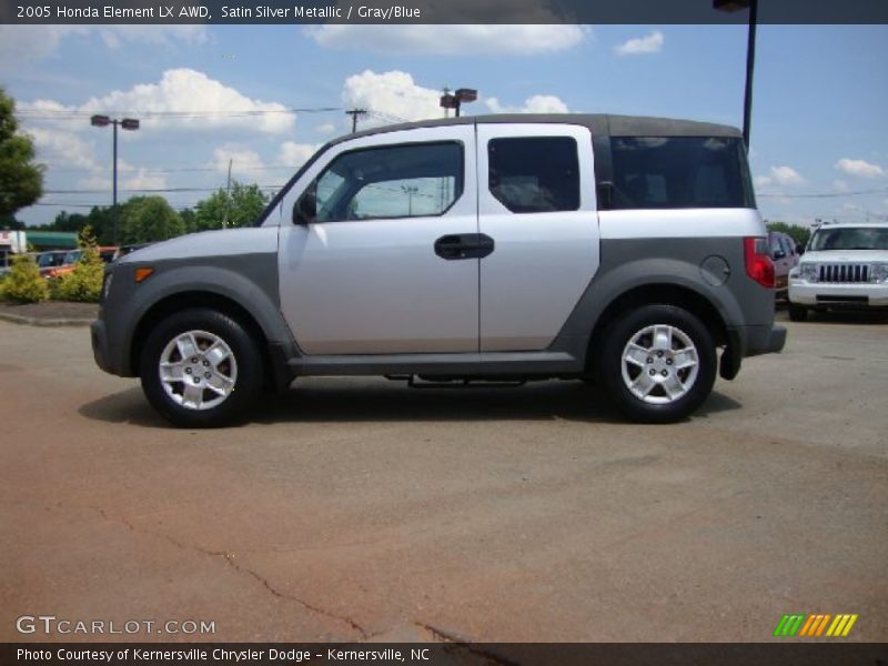  2005 Element LX AWD Satin Silver Metallic