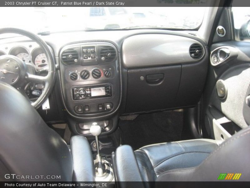 Patriot Blue Pearl / Dark Slate Gray 2003 Chrysler PT Cruiser GT