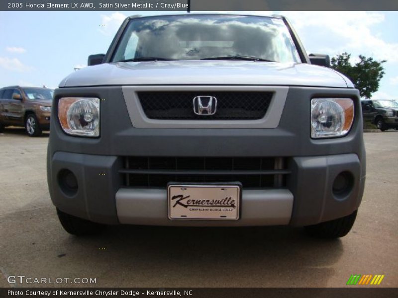 Satin Silver Metallic / Gray/Blue 2005 Honda Element LX AWD