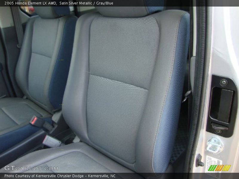 Satin Silver Metallic / Gray/Blue 2005 Honda Element LX AWD