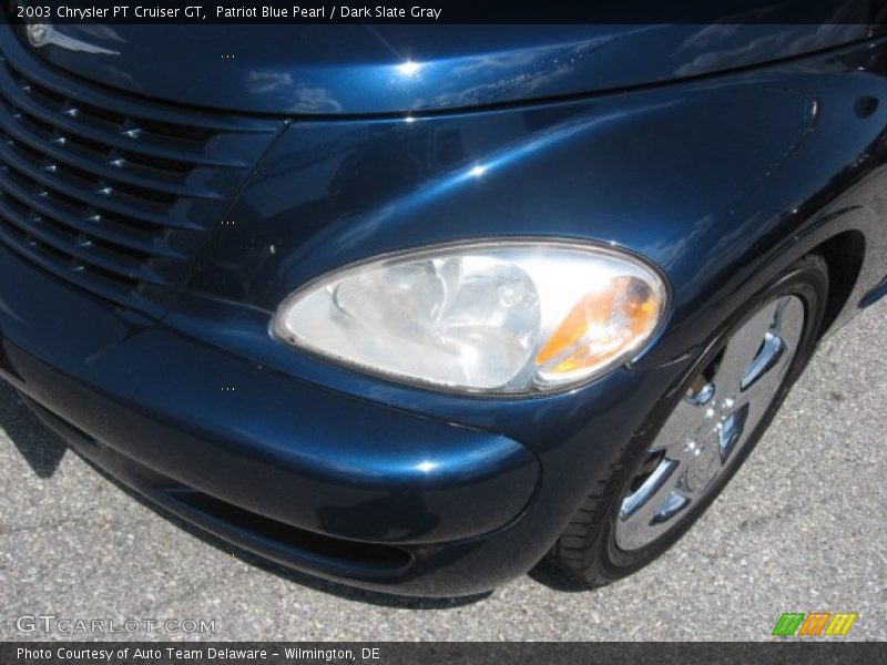 Patriot Blue Pearl / Dark Slate Gray 2003 Chrysler PT Cruiser GT