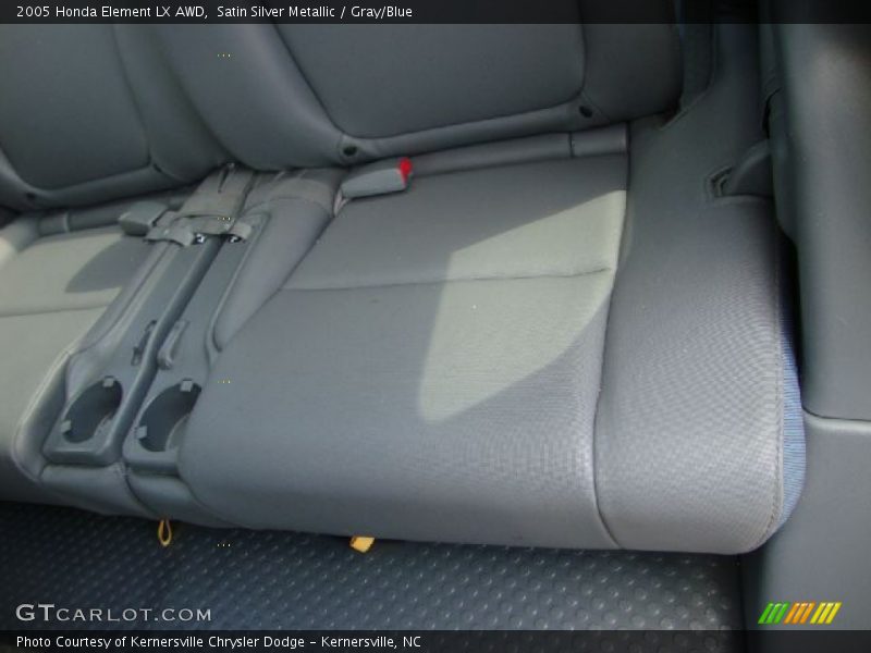 Satin Silver Metallic / Gray/Blue 2005 Honda Element LX AWD