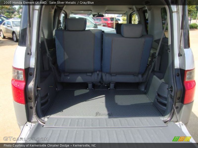 Satin Silver Metallic / Gray/Blue 2005 Honda Element LX AWD