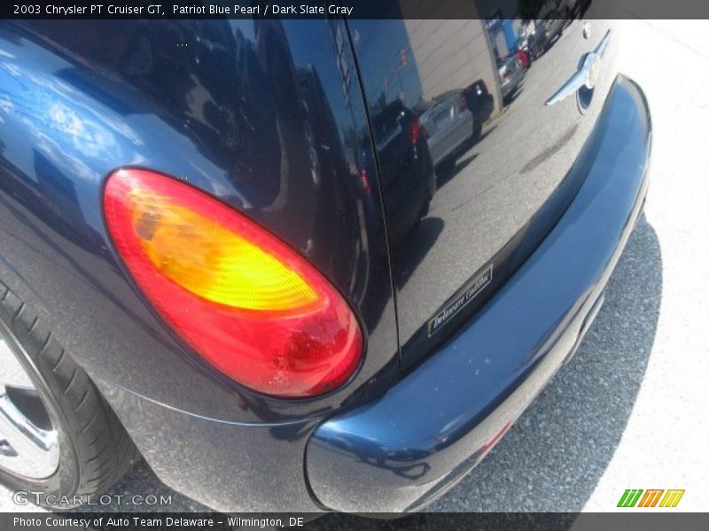 Patriot Blue Pearl / Dark Slate Gray 2003 Chrysler PT Cruiser GT