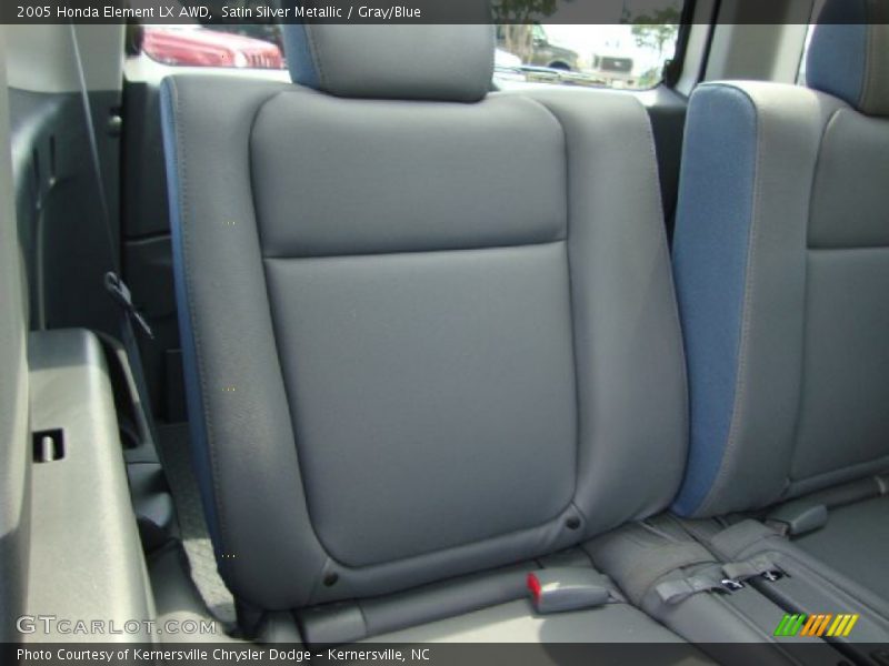 Satin Silver Metallic / Gray/Blue 2005 Honda Element LX AWD