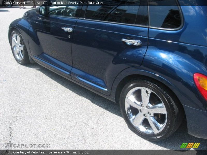 Patriot Blue Pearl / Dark Slate Gray 2003 Chrysler PT Cruiser GT