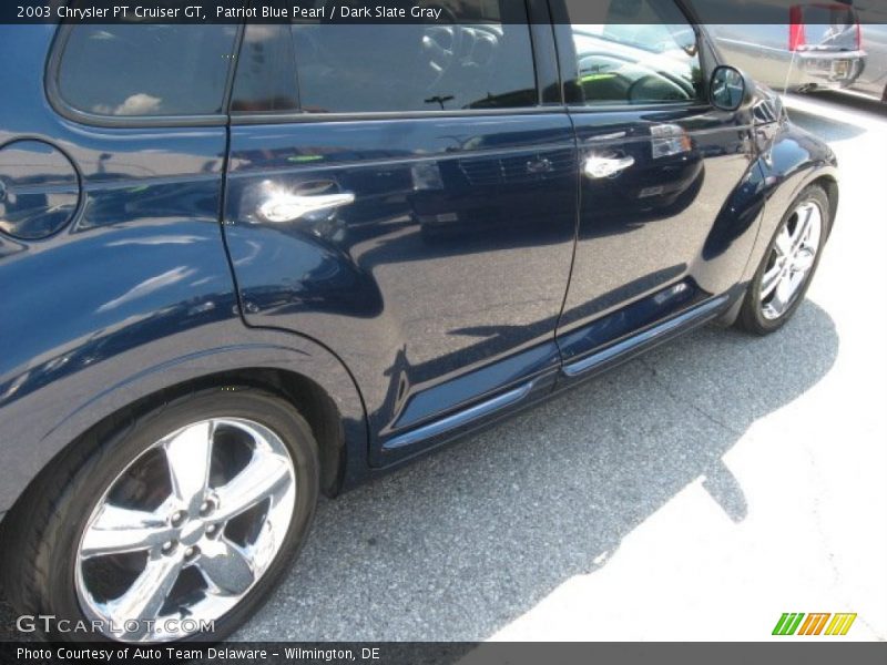 Patriot Blue Pearl / Dark Slate Gray 2003 Chrysler PT Cruiser GT