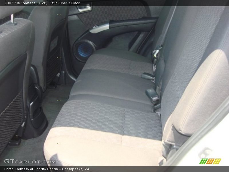  2007 Sportage LX V6 Black Interior