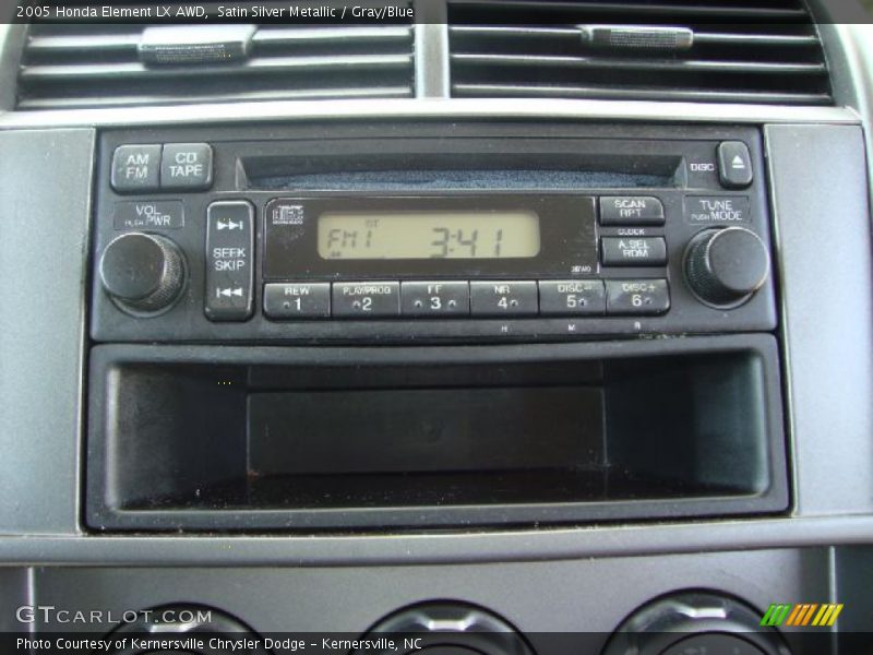 Satin Silver Metallic / Gray/Blue 2005 Honda Element LX AWD
